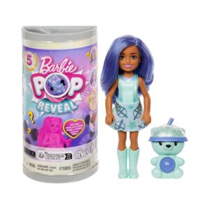 Barbie - Chelsea Pop Reveal Bubble Tea Doll σε Διάφορα Σχέδια, HRK63 - Barbie