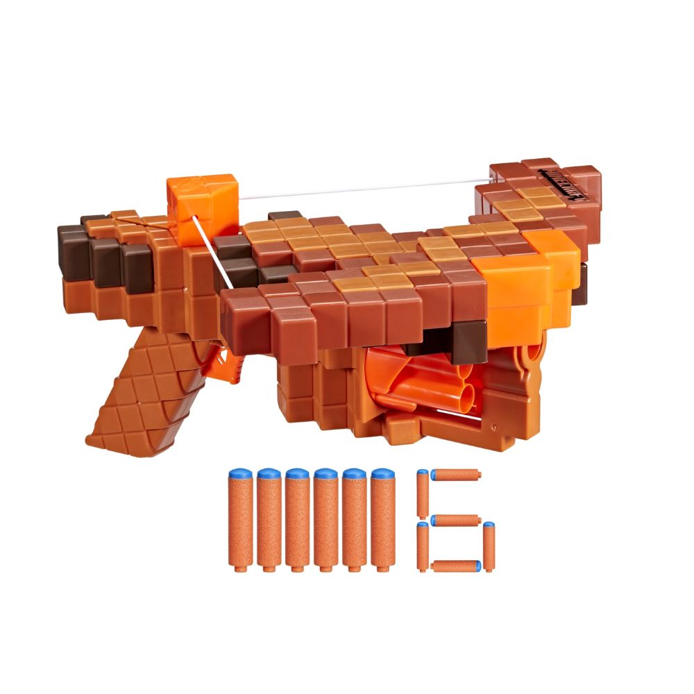 Nerf Minecraft Pillager's Crossbow, G0315 - Minecraft, NERF