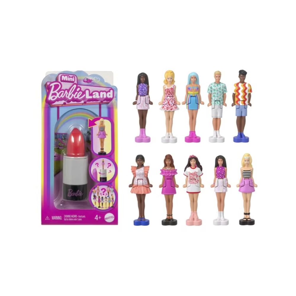 Barbie Mini Barbieland - Fashionista Doll 1Τμχ σε Διάφορα Σχέδια, HYF19 - Barbie