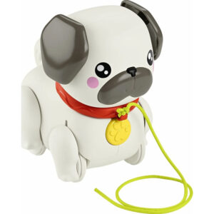 Mattel Fisher-Price Συρρόμενο Σκυλάκι Pug Παιχνίδι Με Σχοινάκι Για Τράβηγμα HTW94 - Fisher Price, Fisher-Price