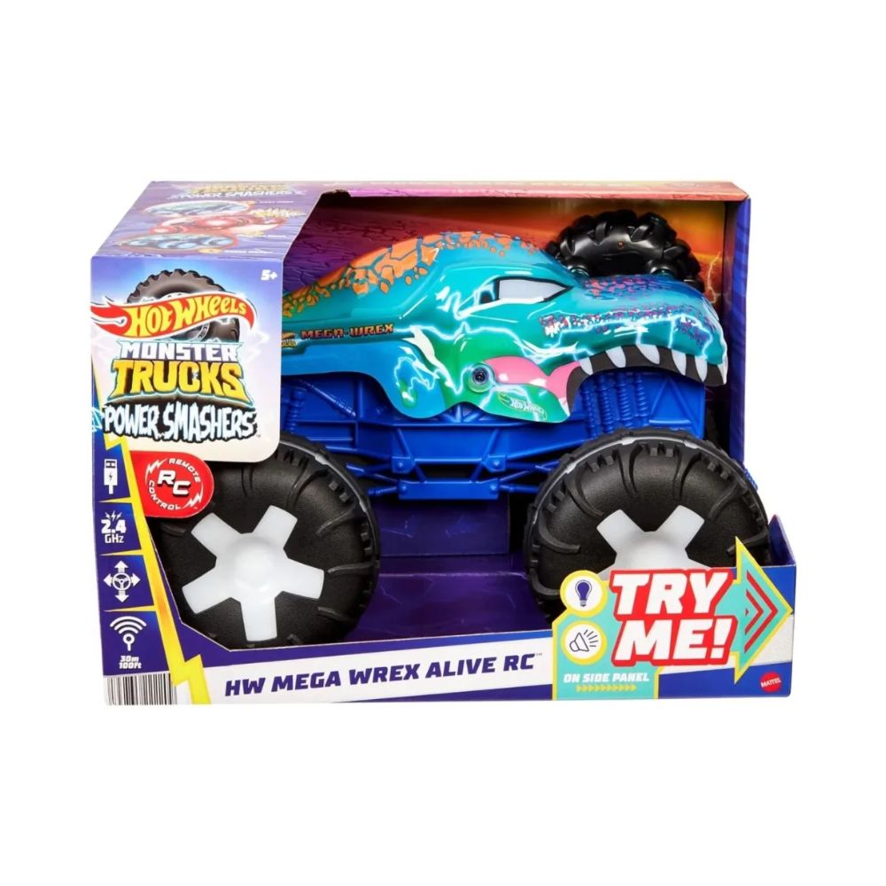 Hot Wheels Τηλεκατευθυνόμενο MT Mega Wrex 1:15, JBD90 - Hot Wheels