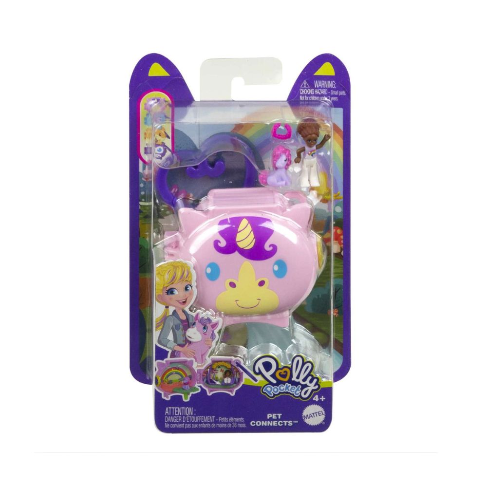 Polly Pocket Pet Connects Σετάκια με Ζωάκια σε Διάφορα Σχέδια, GYV99 - Polly Pocket