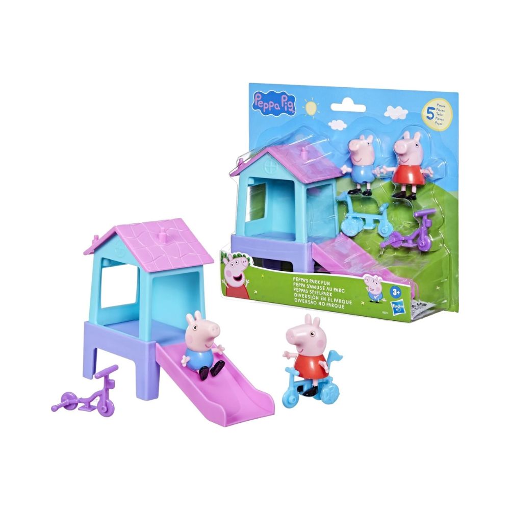 Peppa Pig Peppas Park Fun Παιδική Χαρά, F8872 - Peppa Pig