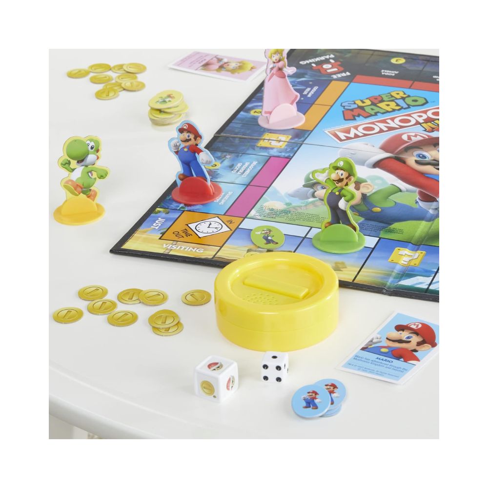 Επιτραπέζιο Παιχνίδι Monopoly Junior Super Mario Edition, F4817 - Hasbro Gaming, Monopoly