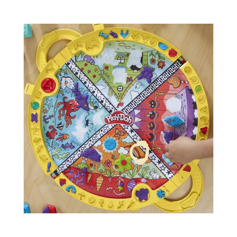 Play-Doh Fold N Go Playmat, F9143 - Play-Doh