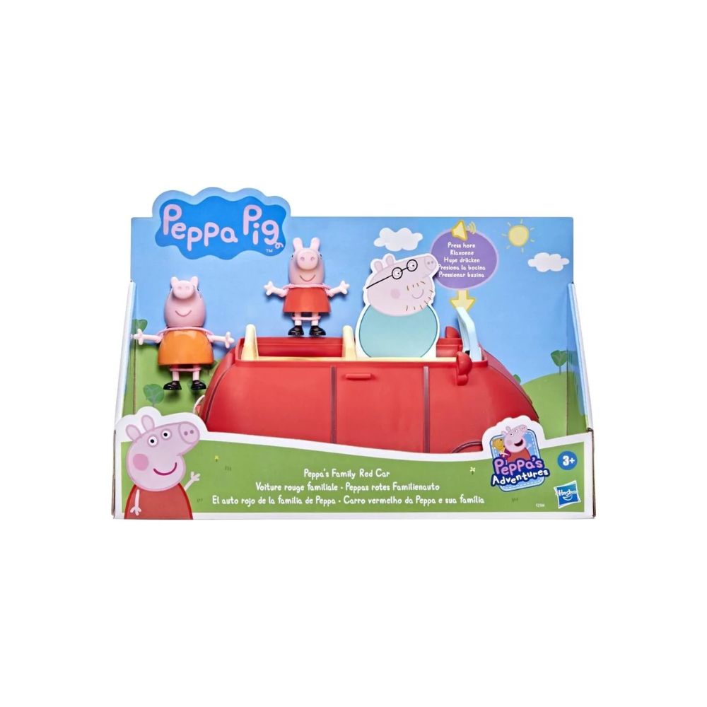 Peppa Pig Peppa's Family Red Car, F2184 φωτογραφία