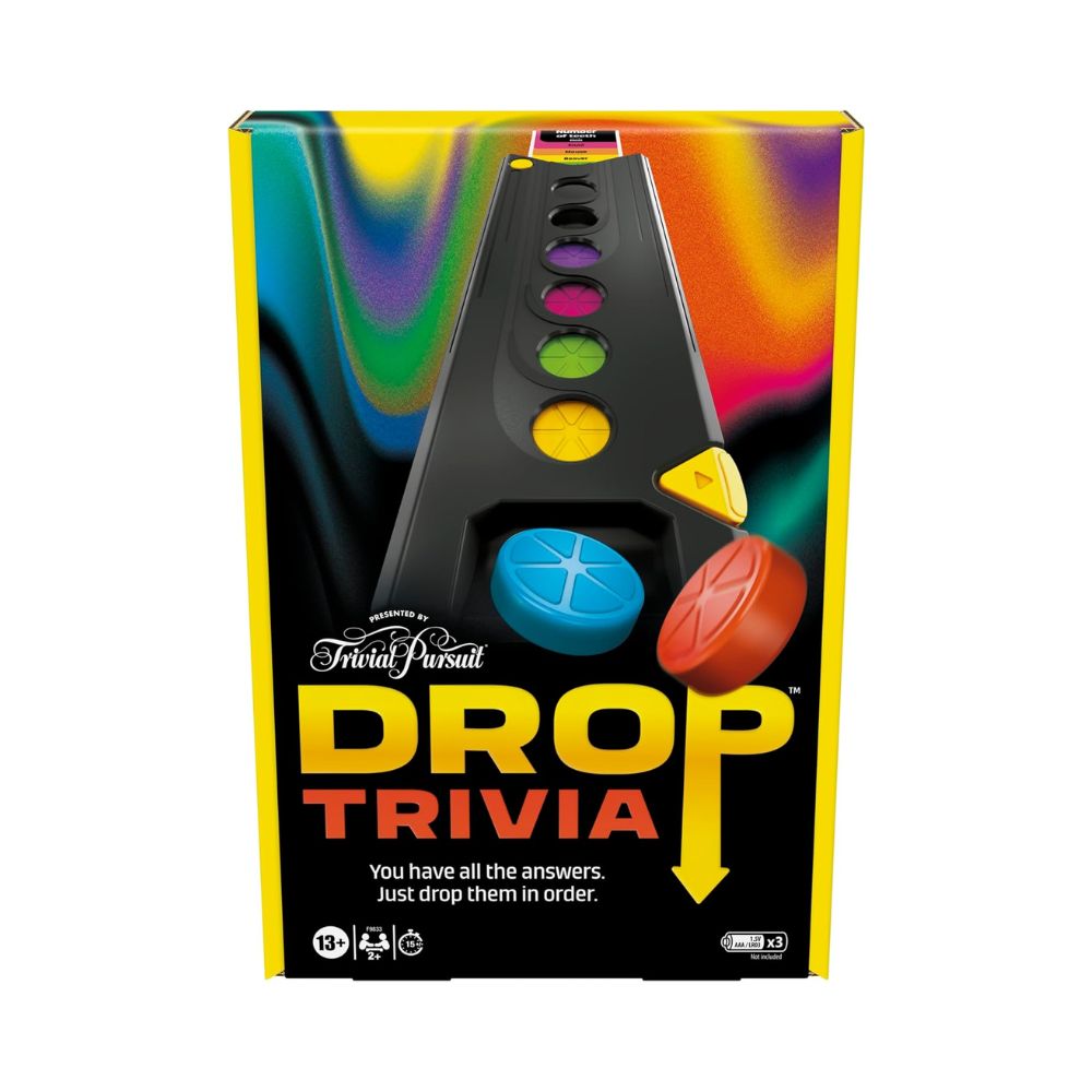 Επιτραπέζιο Παιχνίδι Trivial Pursuit Drop Trivia, F9833 - Hasbro Gaming