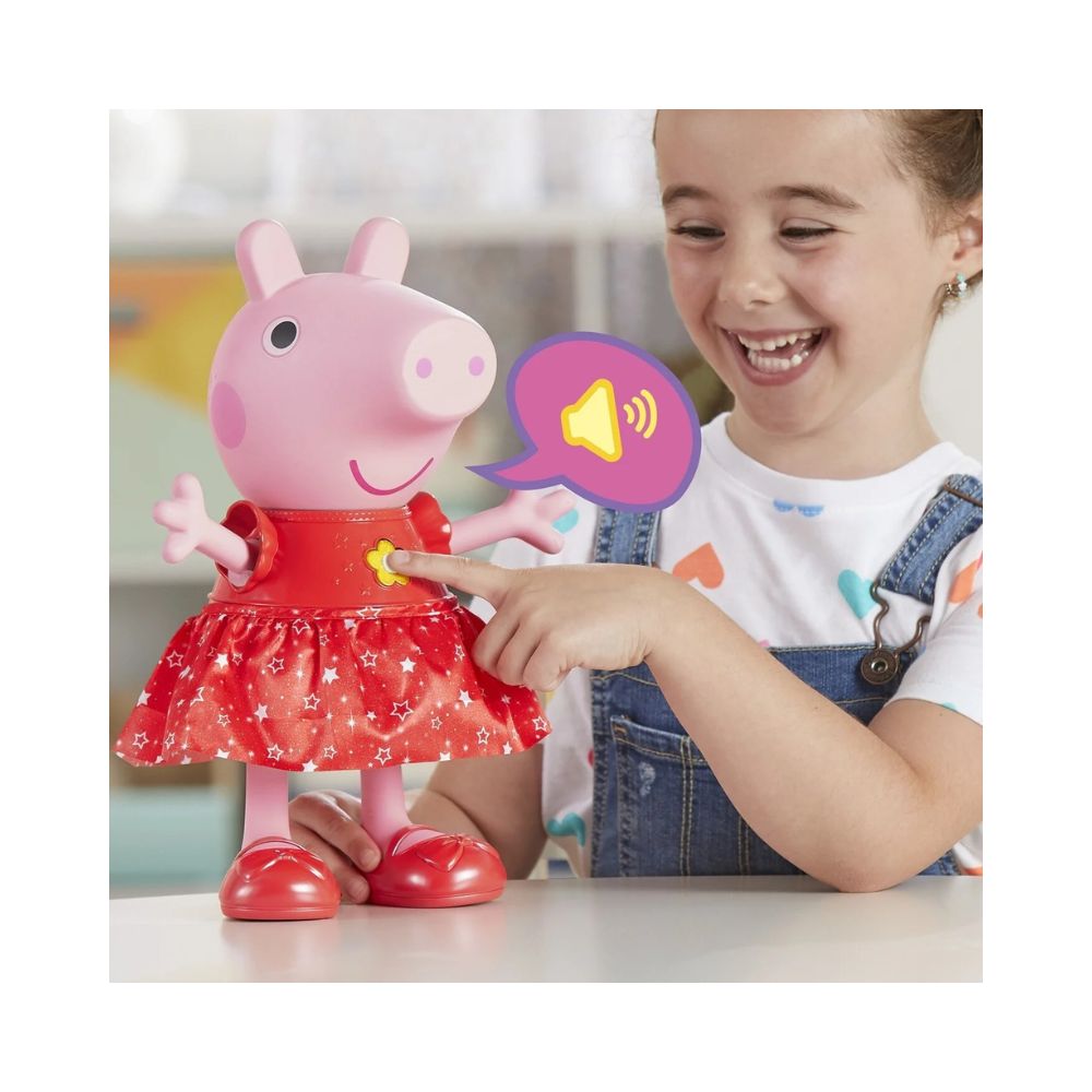 Peppa Pig Κούκλα Peppas Muddy Puddles Party, F8873 - Peppa Pig