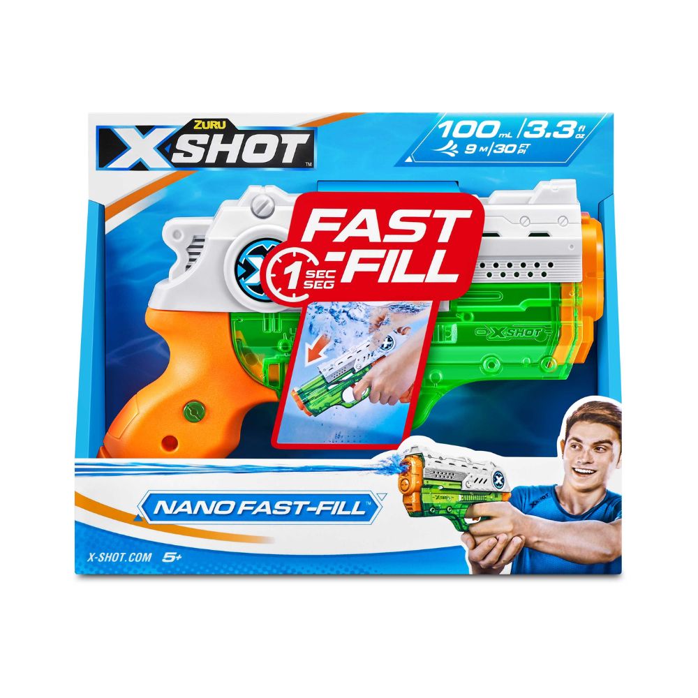 Zuru X-Shot Νεροπίστολο Fast Fill Nano - X-SHOT, Zuru