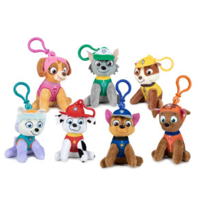 Λούτρινο Paw Patrol Clipbag 10cm (σχέδια) - Paw Patrol