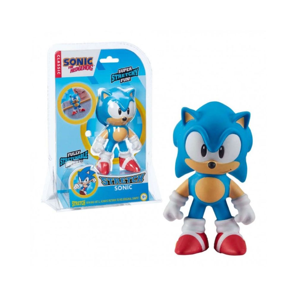 Stretch Sonic The Hedgehog - Φιγούρα 12εκ. Σε Διάφορα Σχέδια, TR002000 - Giochi Preziosi, Sonic Τhe Hedgehog, Stretch