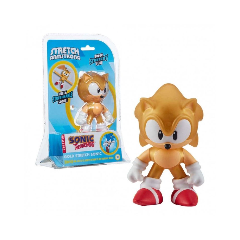 Stretch Sonic The Hedgehog - Φιγούρα 12εκ. Σε Διάφορα Σχέδια, TR002000 - Giochi Preziosi, Sonic Τhe Hedgehog, Stretch