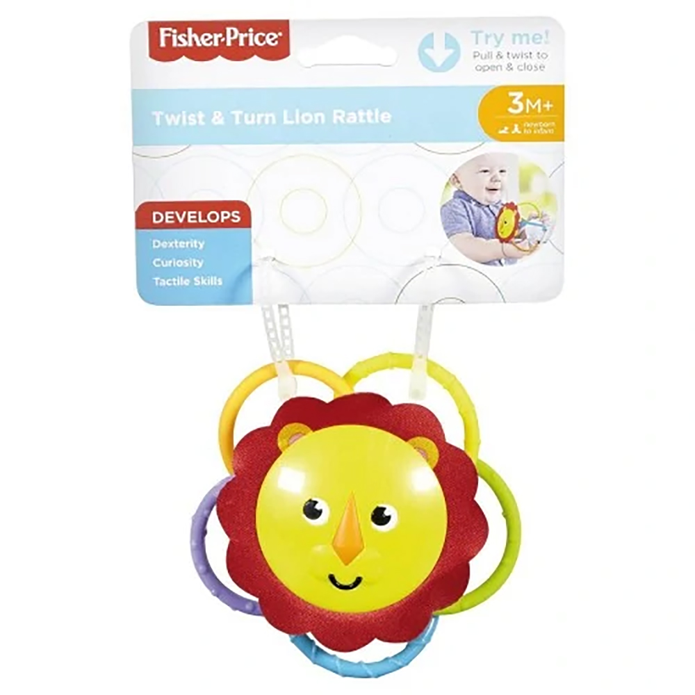 Fisher Price Στριφογυριστρούλια κουδουνίστρες σε διάφορα σχέδια FVF42 - Fisher-Price