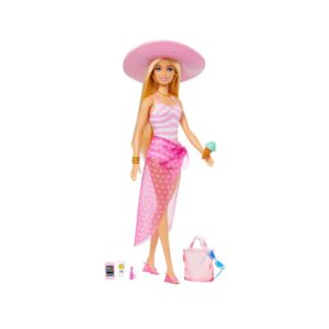 Barbie - Beach Glam Με Αξεσουάρ, HPL73 - Barbie