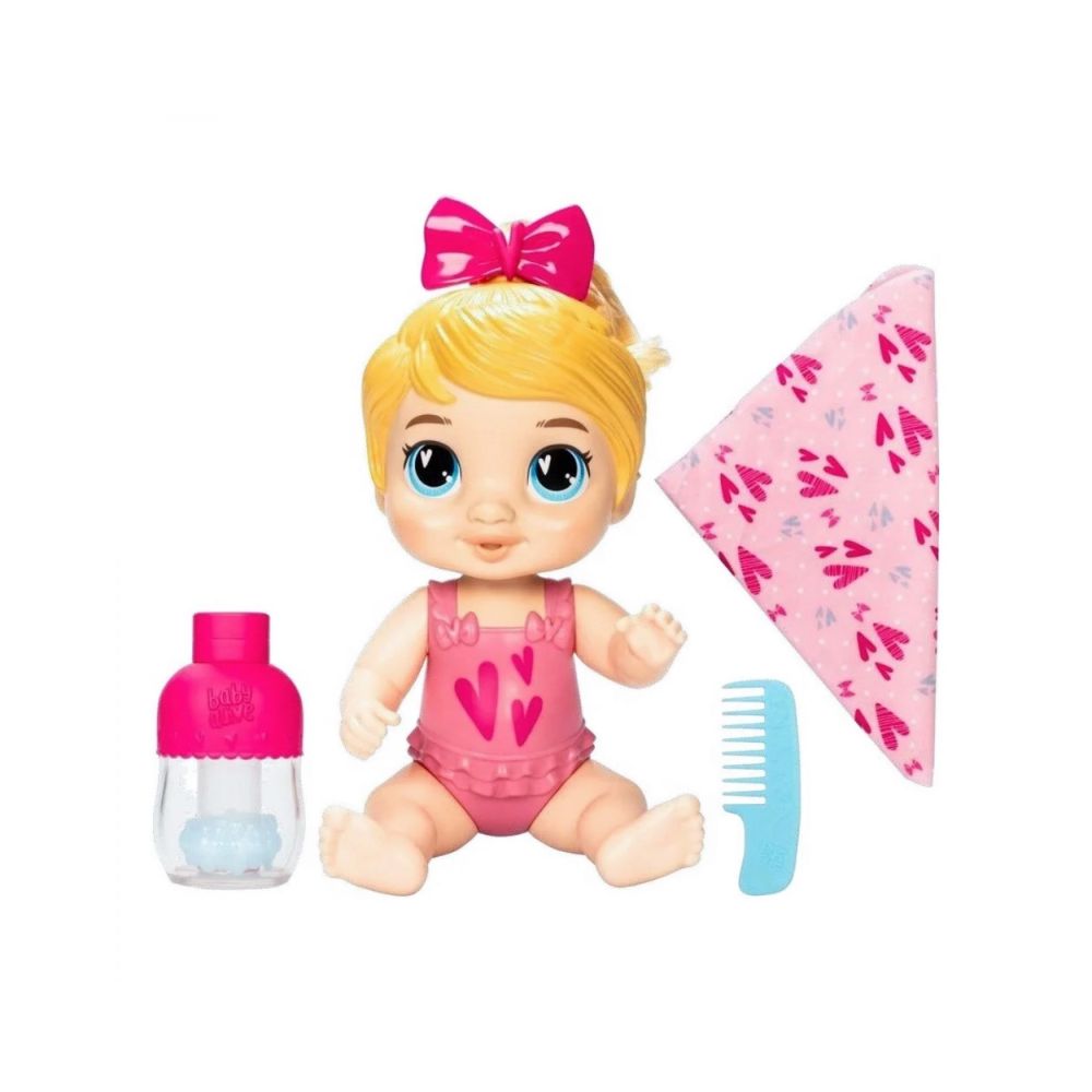 Baby Alive Κούκλα Shampoo Snuggle Bldh Harper, F9119 - Baby Alive