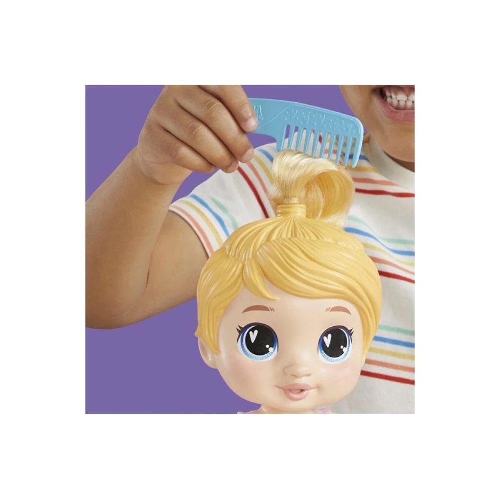 Baby Alive Κούκλα Shampoo Snuggle Bldh Harper, F9119 - Baby Alive