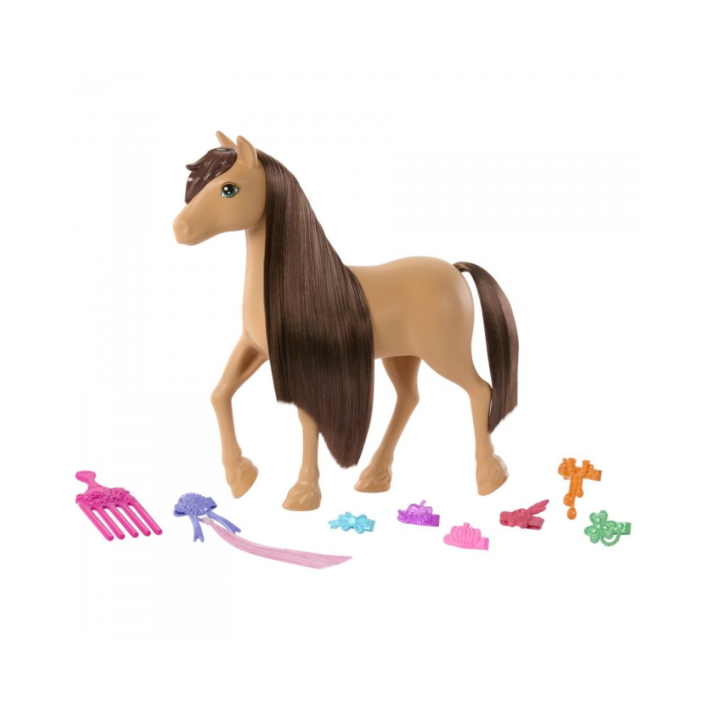 Barbie - The Great Horse Chase Πόνυ σε 2 Σχέδια, HXJ29 - Barbie