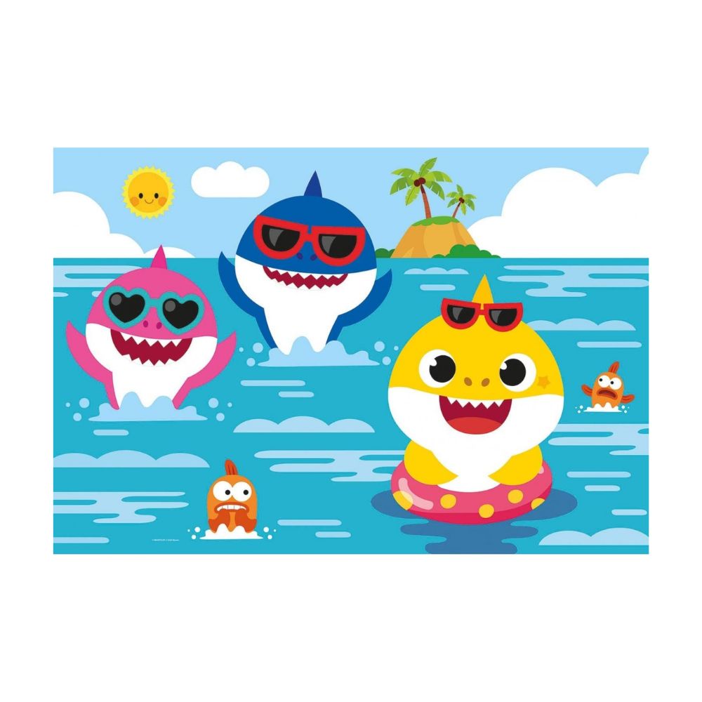 Clementoni Παιδικό Παζλ Color Baby Shark 24τμχ, 1200-28519 - Baby Shark, Clementoni