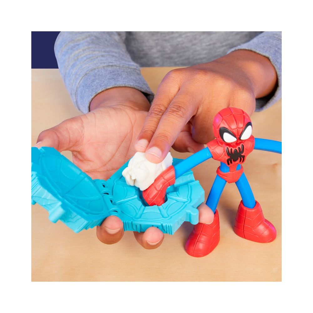 Play-Doh Marvel Spider-Man Launch & Slice Battle Playset με 2 Φιγούρες Δράσης, F9827 - Marvel, Play-Doh, Spider-Man