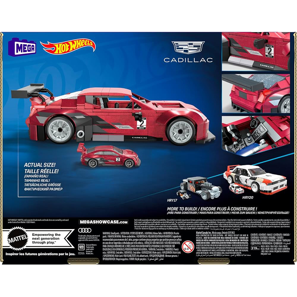 Mattel Hot Wheels: Mega - Cadillac ATS-V R HRY18 - Mega Bloks
