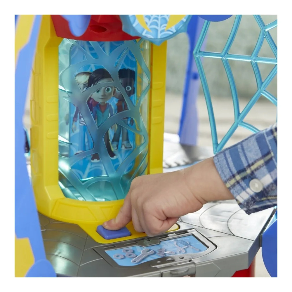 Hasbro - Spidey And His Amazing Friends Web Spinners Webquarters με Ήχους και Φως, F6723 - Spidey And His Amazing Friends