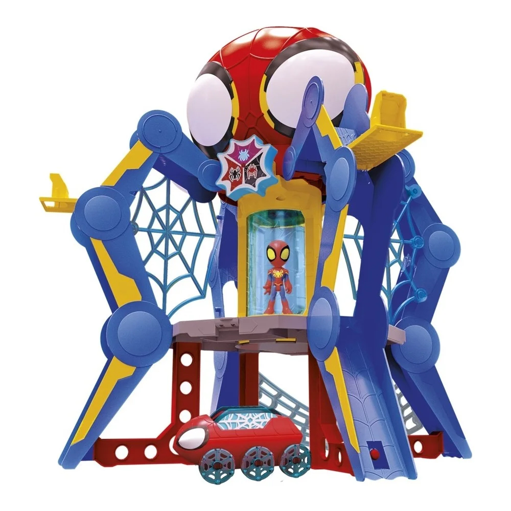 Hasbro - Spidey And His Amazing Friends Web Spinners Webquarters με Ήχους και Φως, F6723 - Spidey And His Amazing Friends
