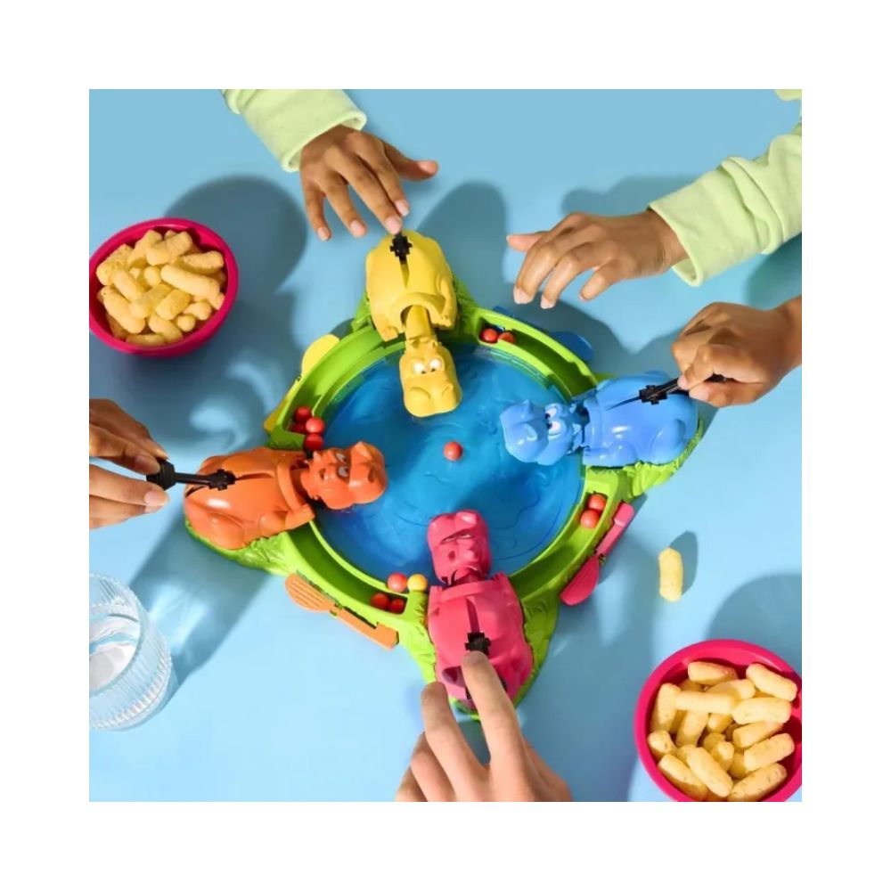 Επιτραπέζιο Παιχνίδι Hungry Hungry Hippos Refresh, F8815 - Hasbro Gaming