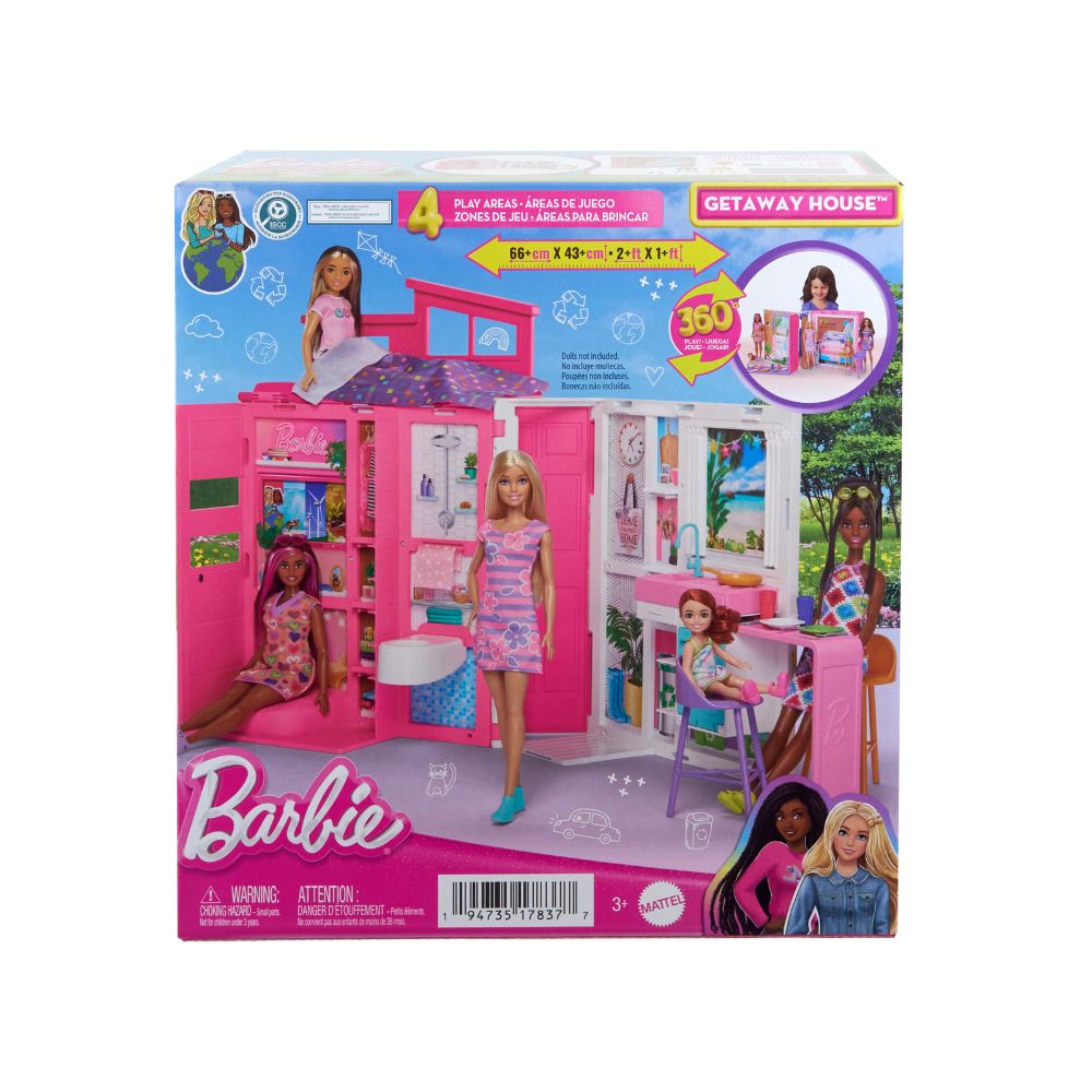 Barbie - Σπιτάκι-Βαλιτσάκι, HRJ76 - Barbie