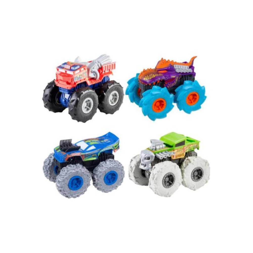 Hot Wheels Monster Trucks Οχήματα Rev Up 1:43, GVK37 - Hot Wheels