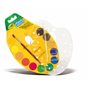 Crayola παλέτα 12 χρωμάτων με πινέλο - Crayola