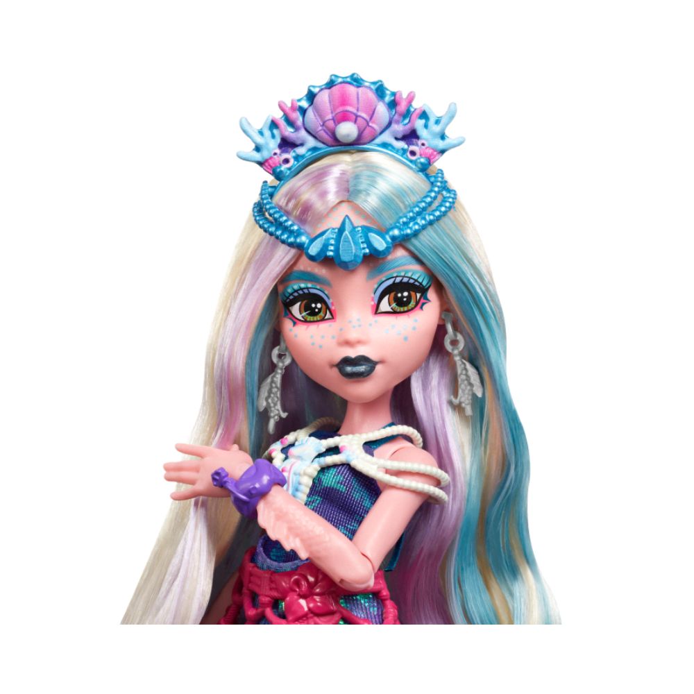 Monster High - Lagoona Blue Κούκλα With Glam Monster Fest Outfit, HXH82 - Monster High