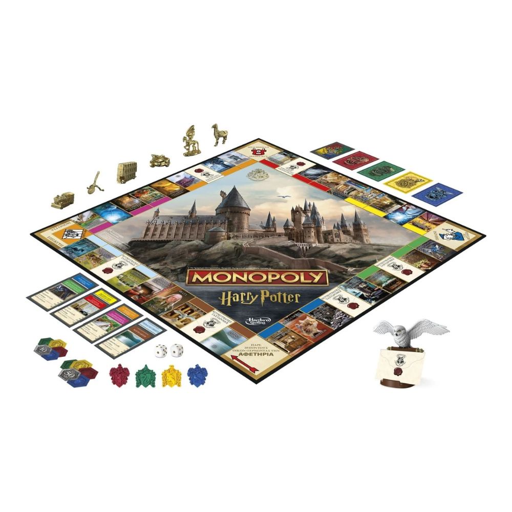 Hasbro Επιτραπέζιο Παιχνίδι Monopoly Harry Potter Edition F9422 - Harry Potter, Hasbro Gaming, Monopoly