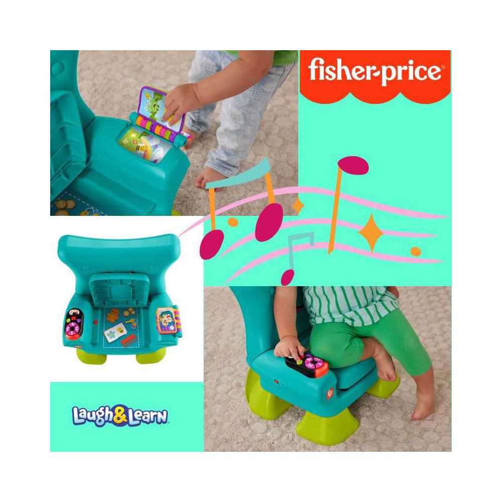 Fisher-Price - Laugh & Learn Smart Stages Εκπαιδευτική Καρέκλα, HYR89 - Fisher-Price