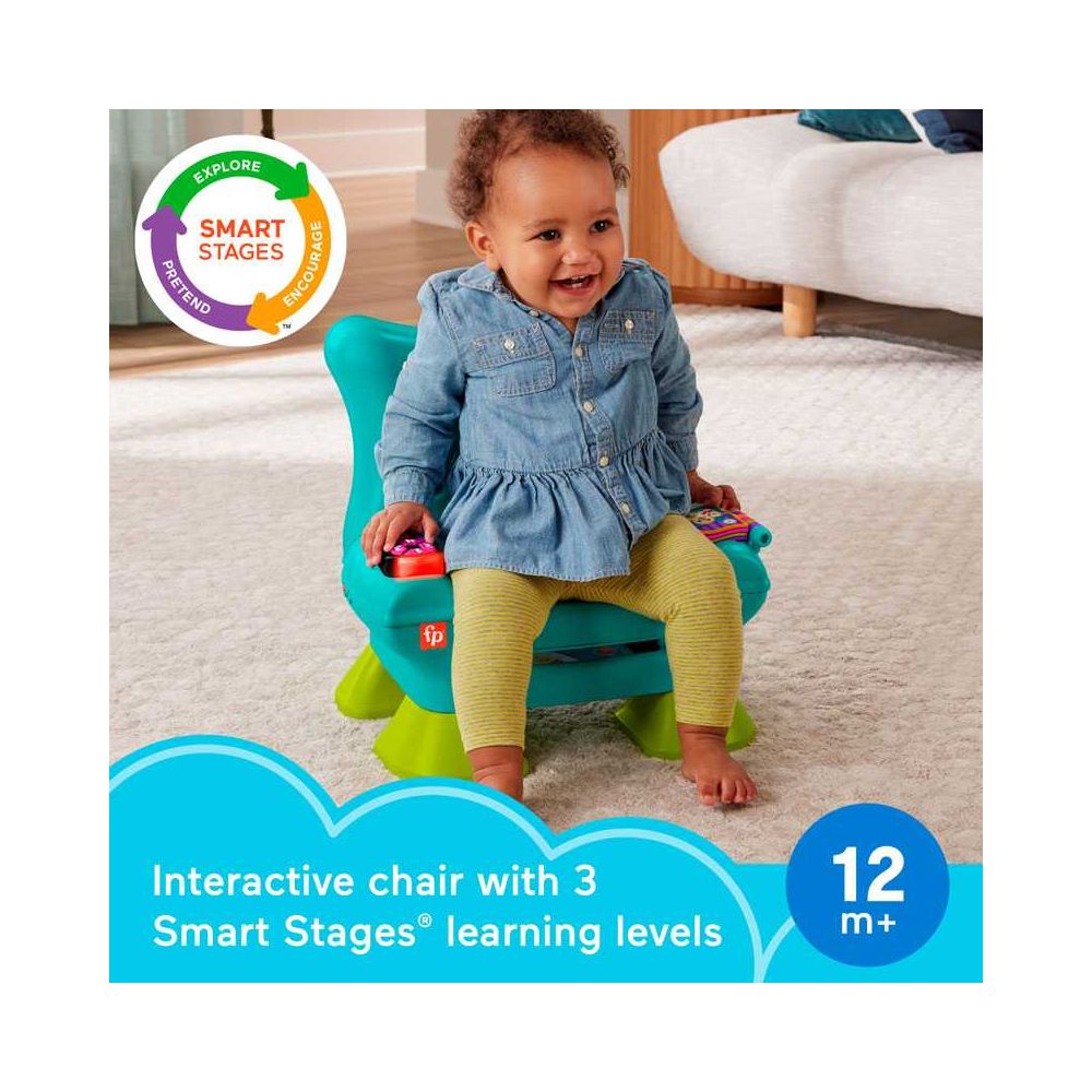 Fisher-Price - Laugh & Learn Smart Stages Εκπαιδευτική Καρέκλα, HYR89 - Fisher-Price