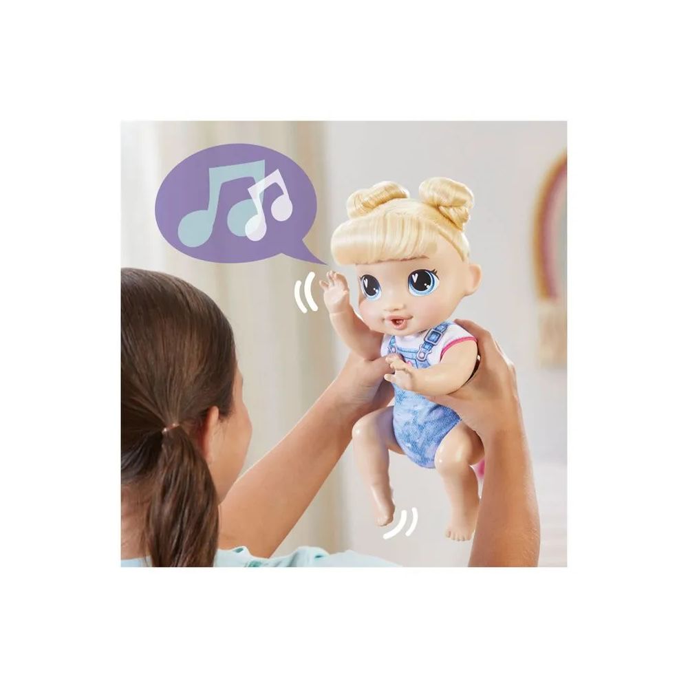 Baby Alive Κούκλα Crawl 'n Play Harper Hugs, F9709 - Baby Alive