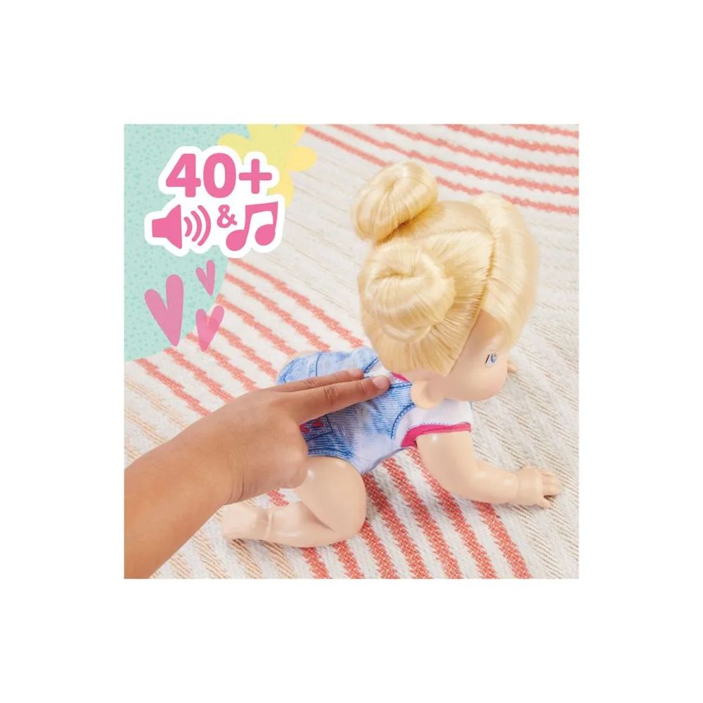 Baby Alive Κούκλα Crawl 'n Play Harper Hugs, F9709 - Baby Alive