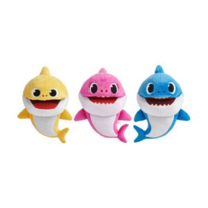 Baby Shark - Λούτρινα Puppets Με Τραγούδι 25cm σε Διάφορα Σχέδια, BAH10000 - Baby Shark, Giochi Preziosi