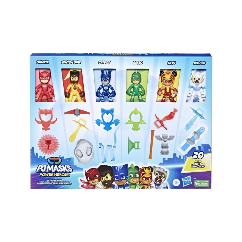 Pj Masks Meet The Power Heroes, F7593 - PJ Masks