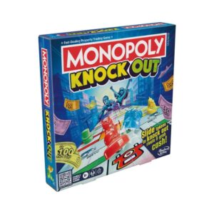 Επιτραπέζιο Παιχνίδι Monopoly Knockout, F8995 - Hasbro Gaming, Monopoly