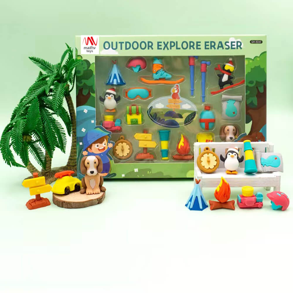 Gift Eraser Collection: Outdoor Explore - Mathv Toys