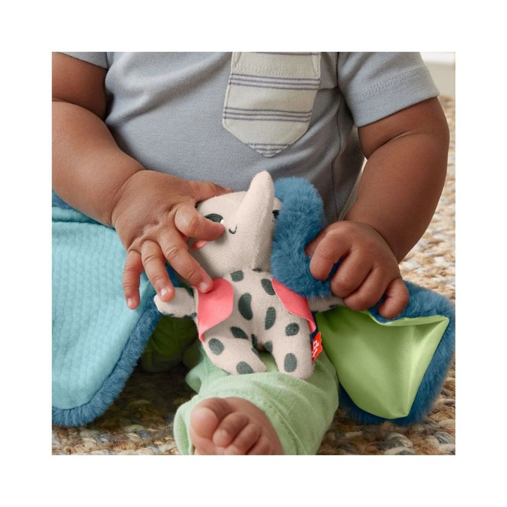 Mattel fisher-price planet firends all ears lovey elephant μαλακό ελεφαντάκι, HKD63 - Fisher-Price