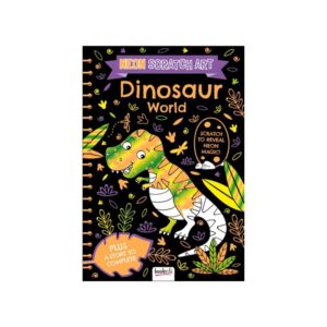 Scratch Art Fun: Dinosaur World - Hinkler