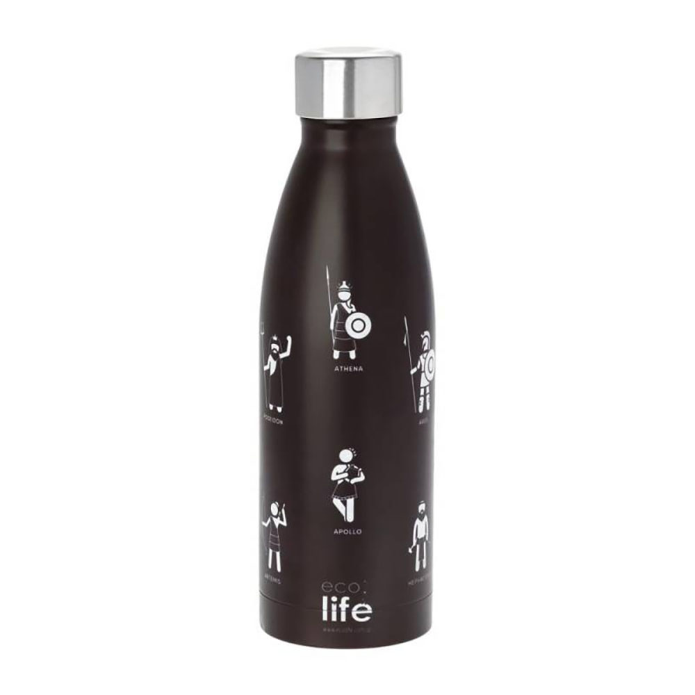 Ecolife μεταλλικός μπουκάλι θερμός 500ml olympian gods - Ecolife