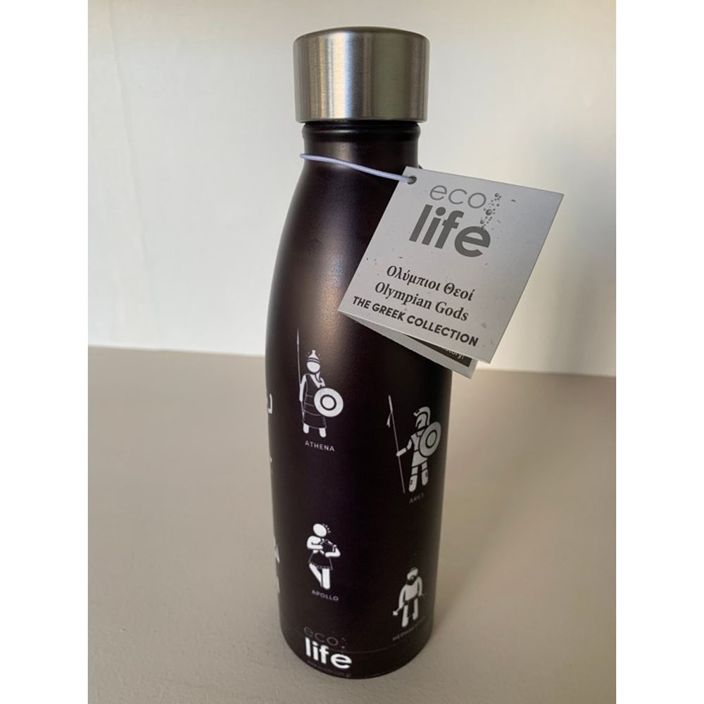 Ecolife μεταλλικός μπουκάλι θερμός 500ml olympian gods - Ecolife