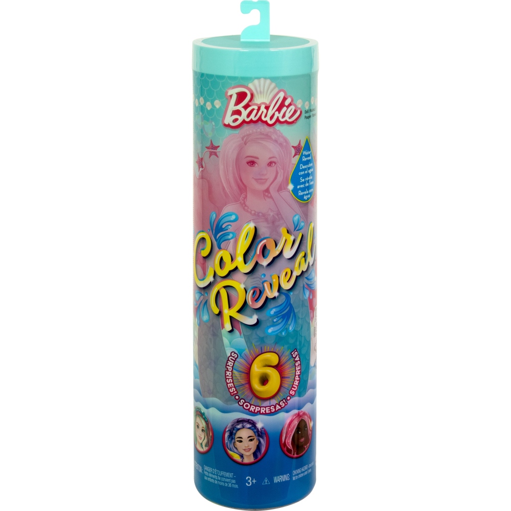 Mattel Barbie Color Reveal-Ονειρικές Γοργόνες HRK12 (Διάφορα Σχέδια) - Barbie