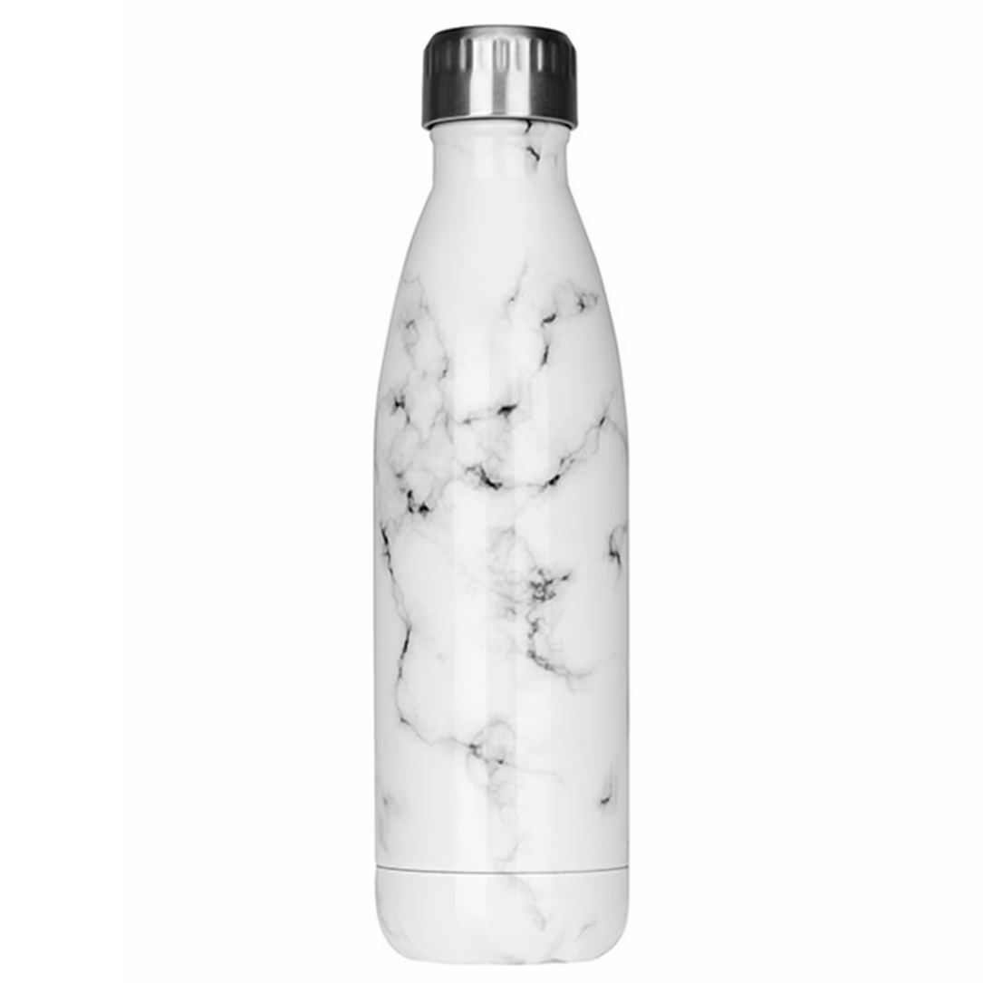 Ecolife μεταλλικός μπουκάλι θερμός 500ml marble - Ecolife