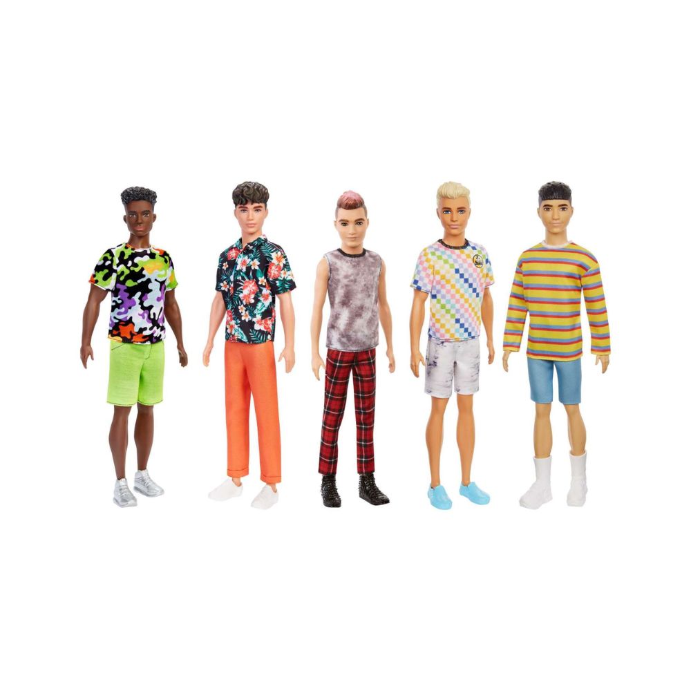 Mattel Barbie And Ken, Κούκλα Barbie Fashionistas σε Διάφορα Σχέδια, - Barbie