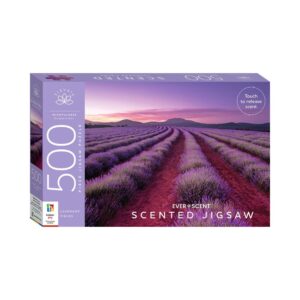 Scented Jigsaw Puzzle: Lavender Hills (500pc) - Hinkler