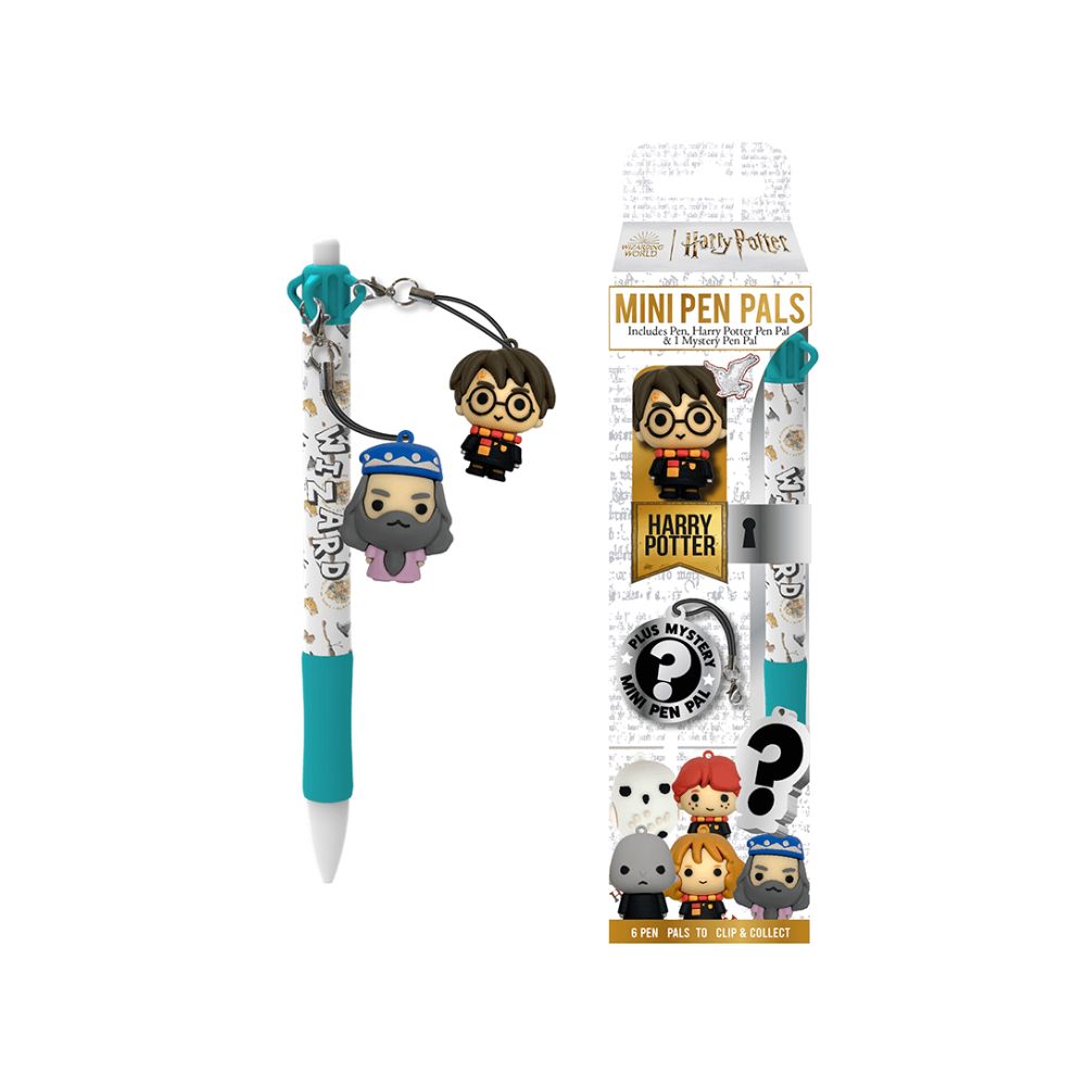 Στυλό με 2 Φιγούρες Harry Potter Mistery Mini Pen Pals - Blue Sky