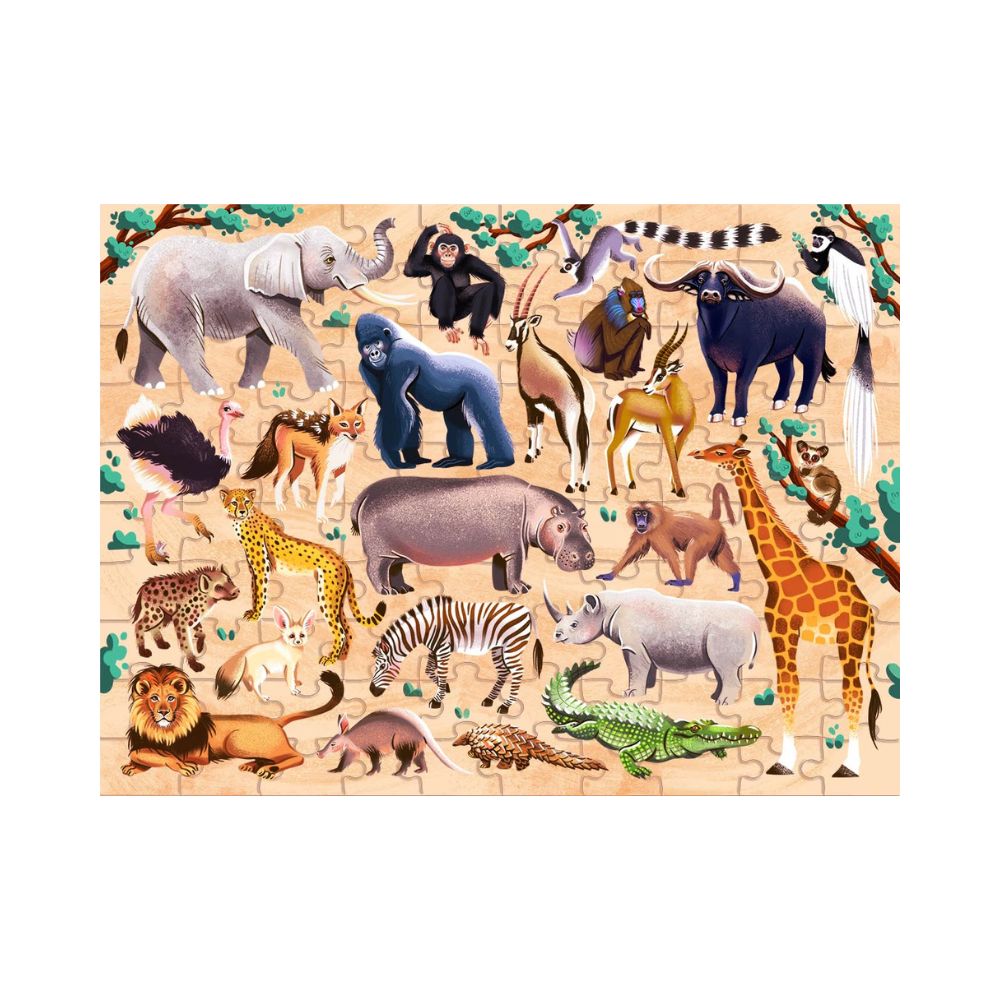 Παζλ Junior Jigsaw Explore 24: African Animals - Hinkler